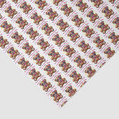 私はTeddy BearでクールPink Bowカスタマイズ可能 薄葉紙 (詳細)