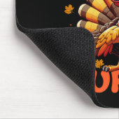 私はThe Papaw Turkey Matching 2024 Family Thanksgi マウスパッド (コーナー)