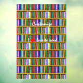 私はThunder_Cove読の本を読むのが大好き ウィンドウサイン (シート3)