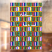 私はThunder_Cove読の本を読むのが大好き ウィンドウサイン (シート2)