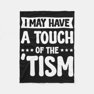 私はTismのTouchを持っているかもしれない2 フリースブランケット