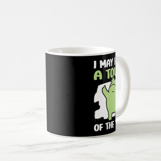 私はTismのTouchを持っているかもしれない5 コーヒーマグカップ (正面右)