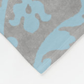 私はTONS/Elephantの芸術かパーソナライズ愛します フリースブランケット (角)