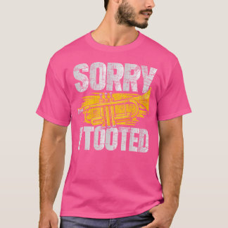 私はTooted - TrumpetプレーヤーTrumpeter Jazz Mus Tシャツ