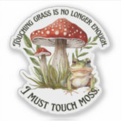 私はtouchモスデカール シール (正面)