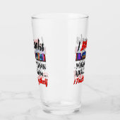 私はTouch私の本好きユーモア タンブラーグラス (左)