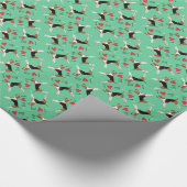 私はTreeingの私の歩行者を愛します ラッピングペーパー (角)