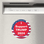 私はTRUMP 2024愛国磁石をサポート マグネット (インサイチュ (食洗機))