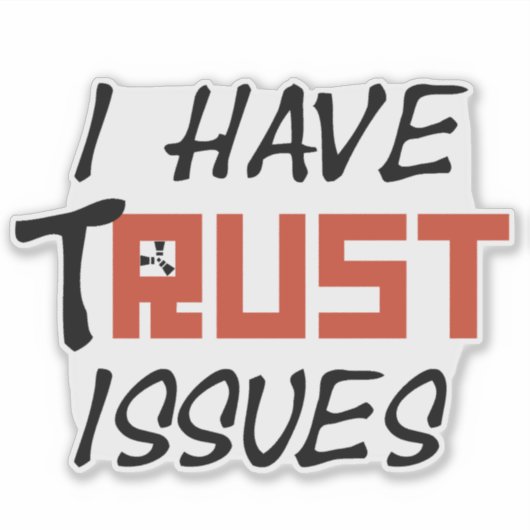 私はtRUSTの問題RBCを持っている シール (正面)