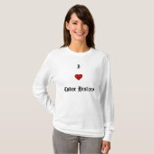 私はTudorの歴史を愛します Tシャツ (正面フル)