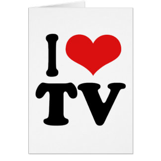 私はTVを愛します