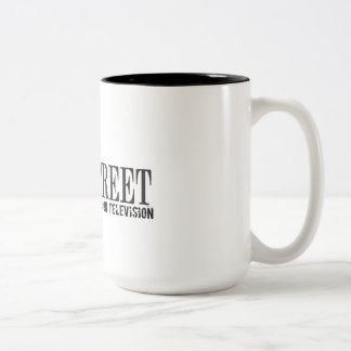 私はTV -コーヒー・マグのWallstreetを占めるために見ました ツートーンマグカップ