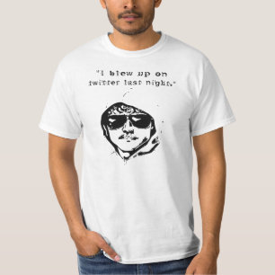 私はTwitterで怒りました Tシャツ