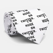私はTwitterのHudgeです ネクタイ (ロール)