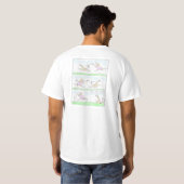 私はTwitterのTシャツで後を追います Tシャツ (裏面フル)