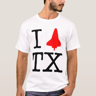 私はTXを往復します Tシャツ