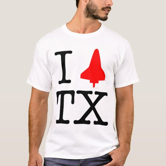 私はTXを往復します Tシャツ (正面)