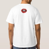 私はUがほしければ、Uに接吻します Tシャツ (裏面)
