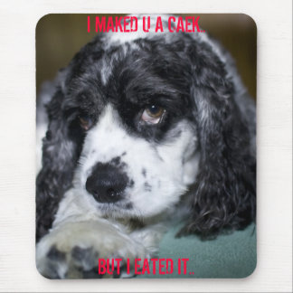 私はUにCAEKを作りました。 マウスパッド