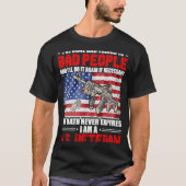 私はUの退役軍人 Tシャツ (正面)