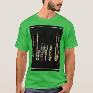 私はUを愛している Tシャツ