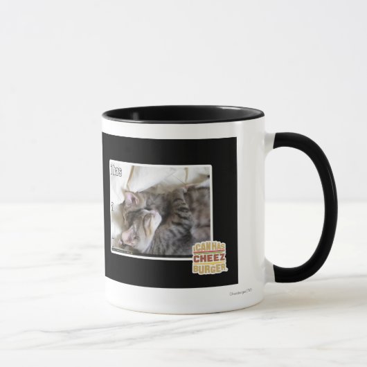 私はuを持っている マグカップ (右)