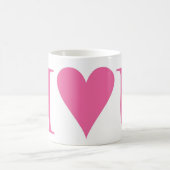 私はUをLOVE コーヒーマグカップ (中央)