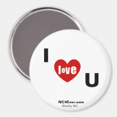 私はU冷凍機の磁石が大好きです マグネット (正面/裏面)