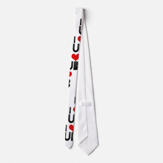 私はUBを愛します ネクタイ (裏面)