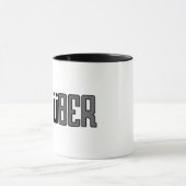 私はüberのマグです マグカップ (中央)