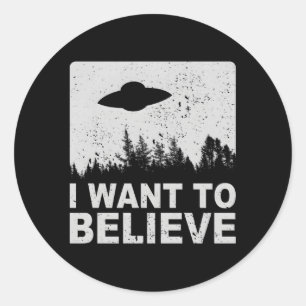私はUfoエリア51信じロスウェルをエイリアンしたい ラウンドシール