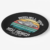 私はUFOエリア51信じロズウェル新エイリアンしたい ペーパープレート (アングル)