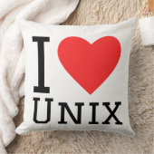 私はUnixが好きです クッション (ブランケット)