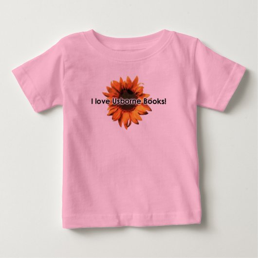 私はUsborneの本を愛します ベビーTシャツ (正面)