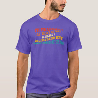 私はVを理解するそのステージで金銭的に働いている Tシャツ