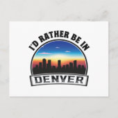 私はVacaのためのデンバー素晴らしギフトアイディアに居たい ポストカード (正面)