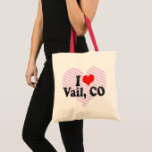 私はVail、COを愛します トートバッグ (正面(商品))