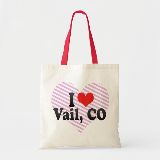 私はVail、COを愛します トートバッグ (正面)
