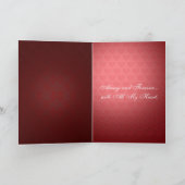 私はValenines日カード愛します シーズンカード (内部)