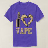 私はVAPEが大好き Tシャツ (デザイン正面)