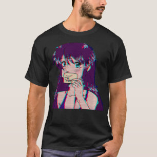 私はVaporwave素晴らし Sad Anime Girl Emo Eb Tシャツ