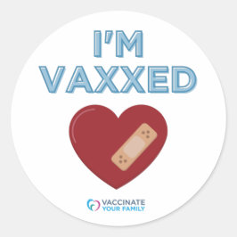 私はVaxxed ラウンドシール
