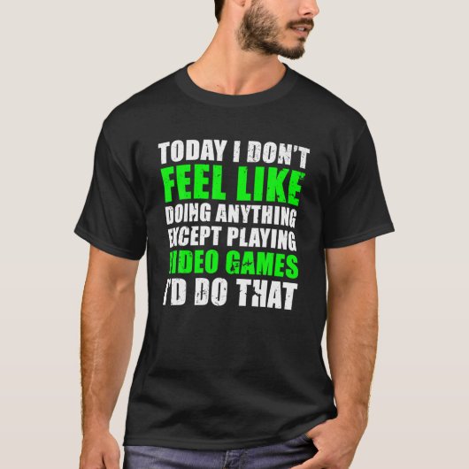 私はVi感じ以外のことは遊好きではない Tシャツ (正面)
