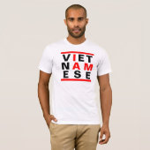 私はVietnamese2です Tシャツ (正面フル)
