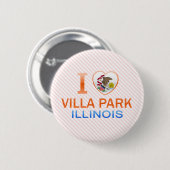 私はVilla Park、ILを愛します 缶バッジ (正面&裏面)