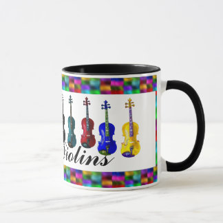 私はVIOLINS-MUGを愛します マグカップ