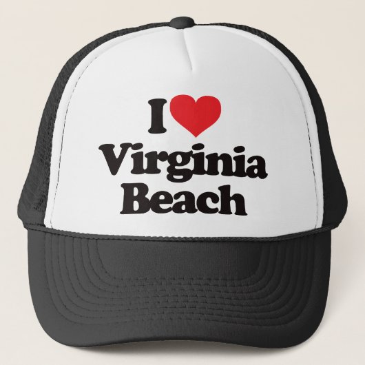 私はVirginia Beachを愛します キャップ (正面)