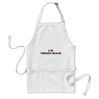 私はVirginia Beachヴァージニアを愛します スタンダードエプロン