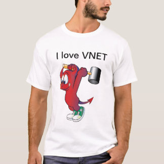 私はVNETが好きです Tシャツ