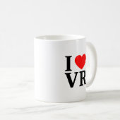 私はVRが大好き コーヒーマグカップ (正面右)